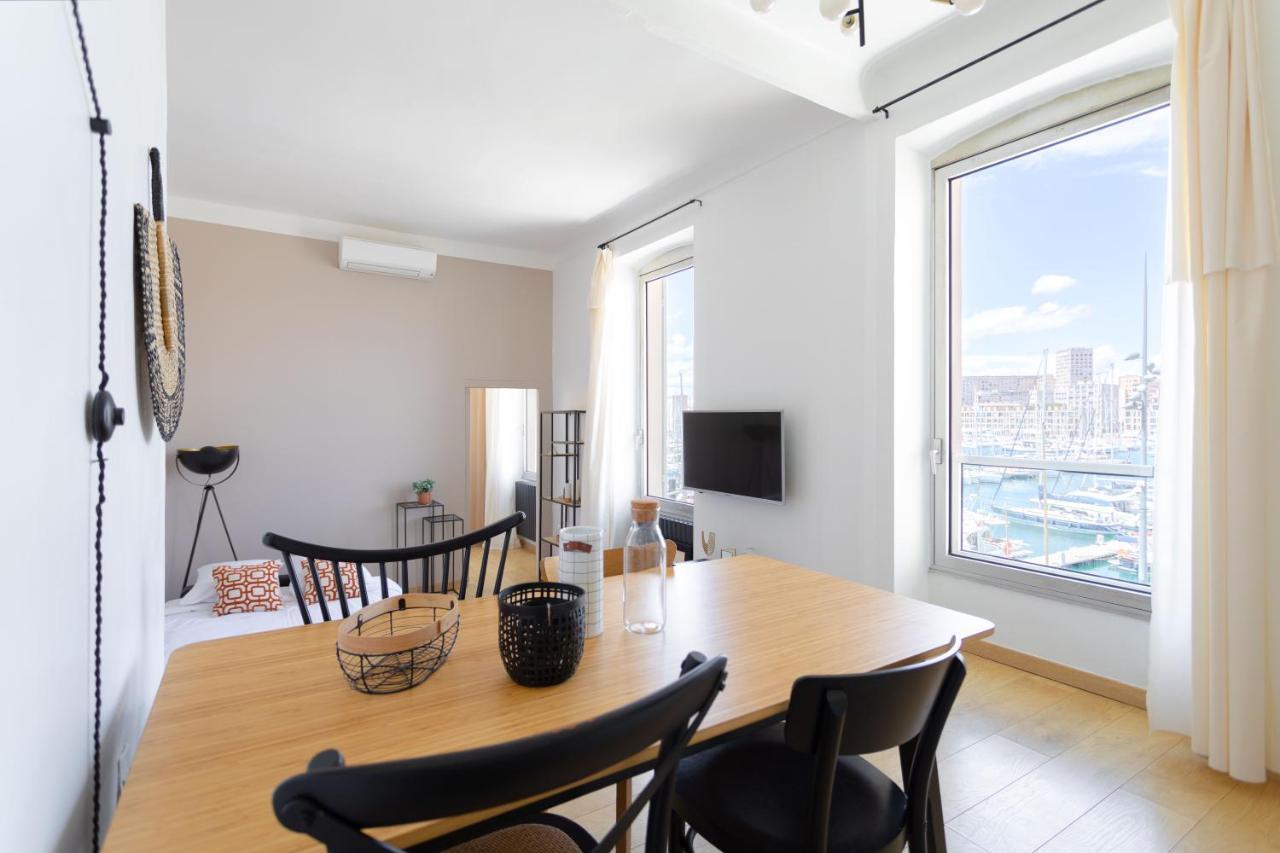 Le Rive Neuve Standing Vieux-Port - Appartement 1 Chambre 4 Pers Vue Mer Clim Marseille Exterior photo
